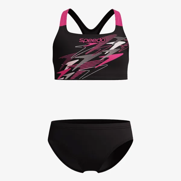 Speedo Medley Logo Racerback Two Piece 