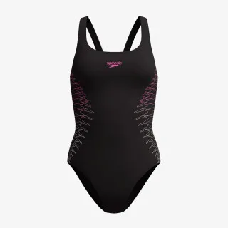 Speedo PLCMT MUSCLEBACK 1PC BLACK 