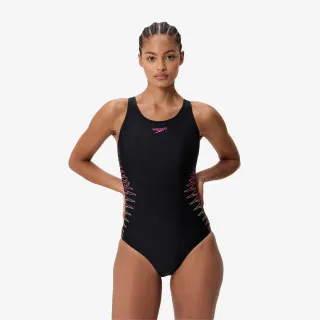 Speedo PLCMT MUSCLEBACK 1PC BLACK 