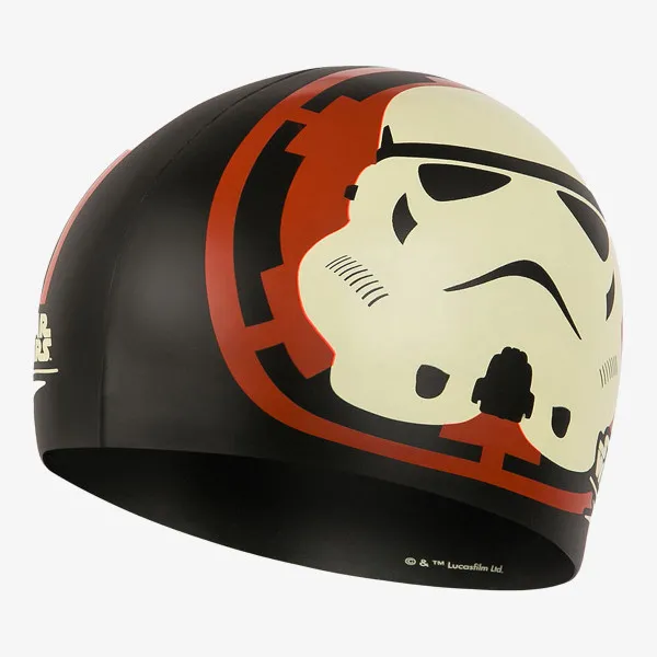 Speedo Star Wars Junior Slogan Cap Stormtroope 
