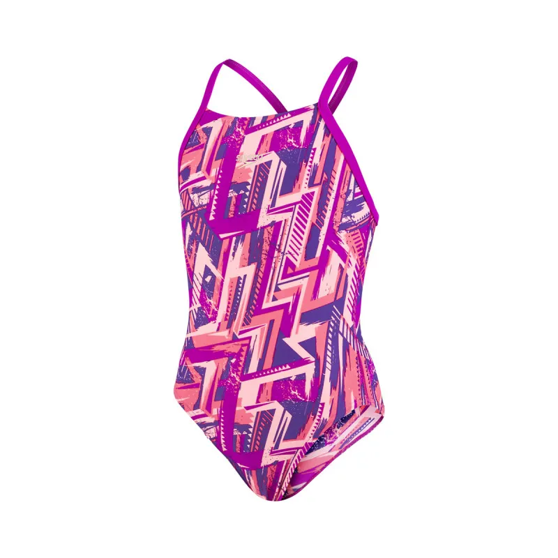 Speedo Dj. kupaći kostim ALV RLBK JF PURPLE/RED 