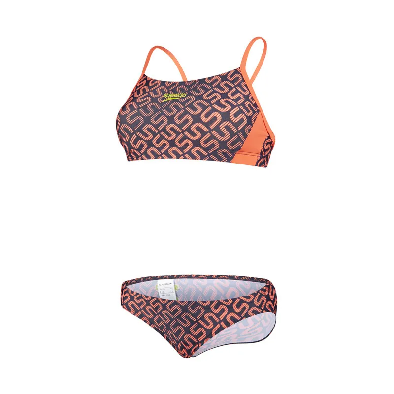 Speedo MONOGRAM ALLOVER 2 PIECE MEDIUM LEG 