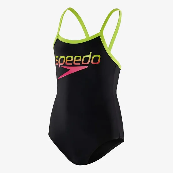 Speedo Kupaći kostim Boom Logo Thinstrap Muscleback 