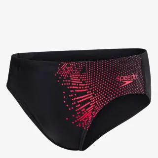 Speedo GALA PLMT 7CM BRF AM BLACK/RED 