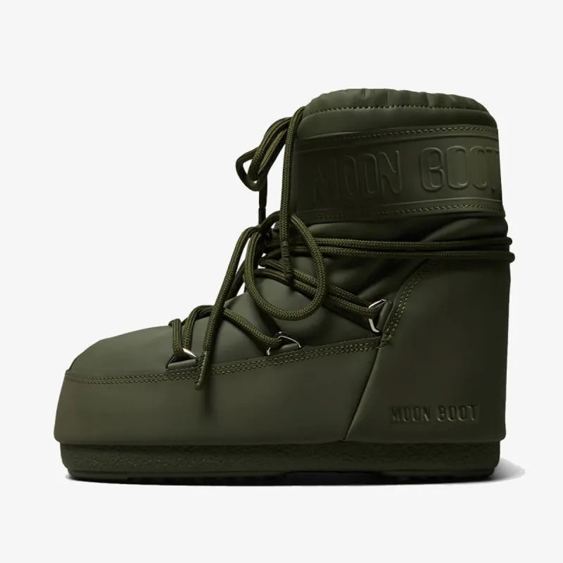 MOON BOOT MB ICON LOW RUBBER KHAKI 