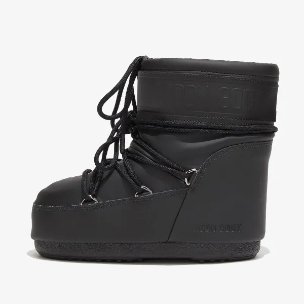 MOON BOOT MB ICON LOW RUBBER BLACK 