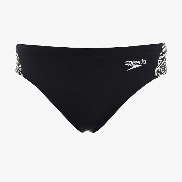Speedo BOOM SPL 7CM BRF AM BLACK/WHITE 