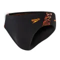 Speedo BOOM SPL 7CM BRF AM BLACK/ORANGE 