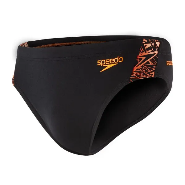 Speedo BOOM SPL 7CM BRF AM BLACK/ORANGE 