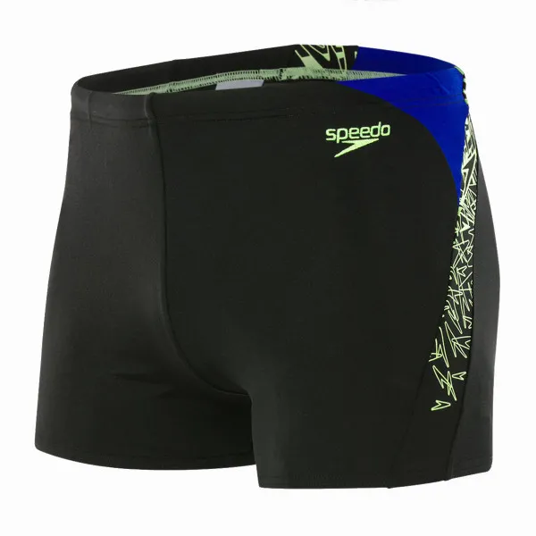 Speedo Kupaće gaće BOOM SPL ASHT AM BLACK/GREEN 