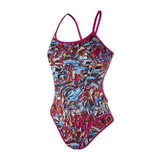 Speedo FLIP REV 1PCE TF PINK/BLUE 
