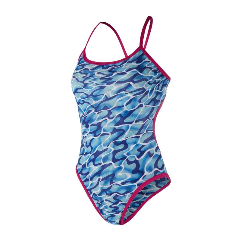 Speedo FLIP REV 1PCE TF PINK/BLUE 