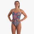Speedo SINGLE XBCK TF BLACK/GREEN 