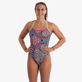 Speedo SINGLE XBCK TF BLACK/GREEN 