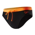 Speedo CONTRAST 7CM BRF AM BLACK/ORANGE 