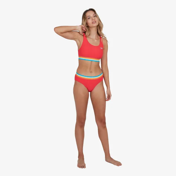 Speedo Kupaći kostim U-BK 2PC AF RED/ORANGE 