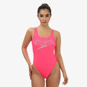 Speedo Kupaći kostim Logo Deep U-Back 