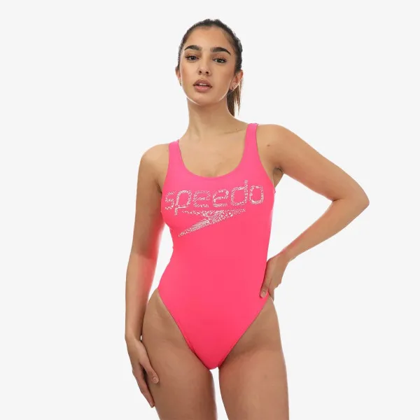 Speedo Kupaći kostim Logo Deep U-Back 