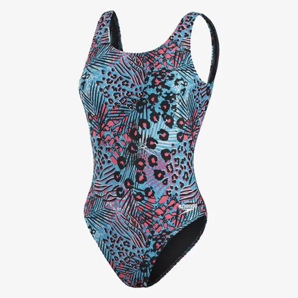 Speedo Kupaći kostim Allover Deep U-Back 