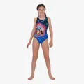 Speedo DIGI LEADERBACK JF BLACK/RED 