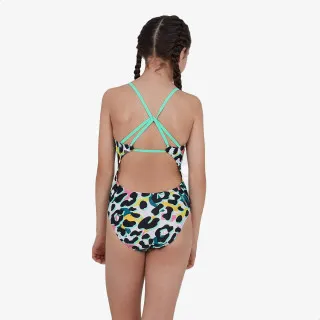 Speedo PRT TIE 1PC JF BLACK/WHITE 