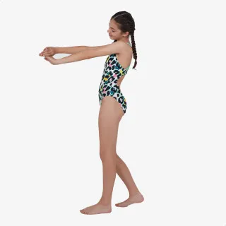 Speedo PRT TIE 1PC JF BLACK/WHITE 