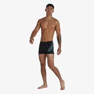 Speedo BOOM LOGO PLMT ASHT AM BLACK/BLUE 