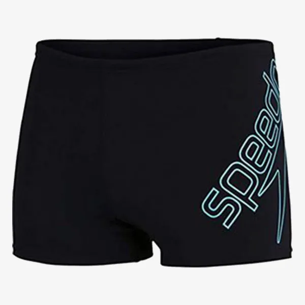 Speedo Kupaće gaće BOOM LOGO PLMT ASHT AM BLACK/BLUE 