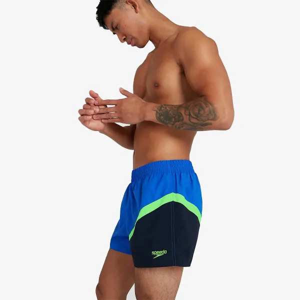 Speedo Kratke hlače COLOURBLOCK WSHT AM BLUE/NAVY 