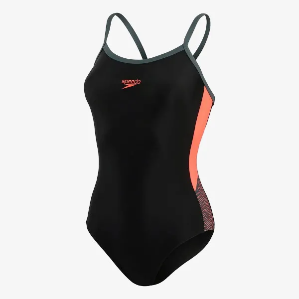 Speedo Kupaći kostim DIVE TSRP MSBK AF BLACK/GREY 