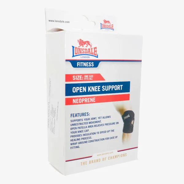 Lonsdale Open Knee Sup00 Black 