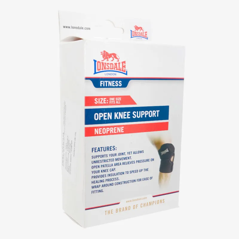 Lonsdale Open Knee Sup00 Black 