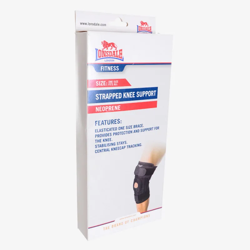 Lonsdale Strap Knee Sup00 Black - 