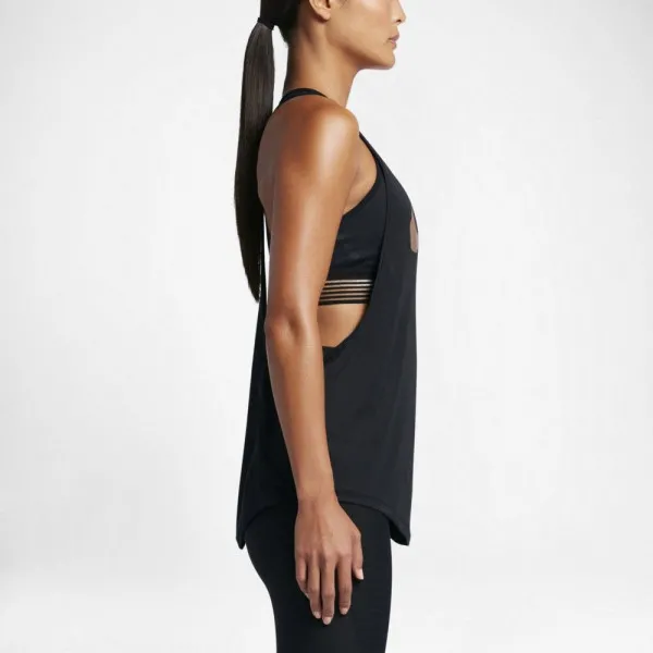 Nike W TANK FLOW METALLIC 