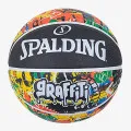 Spalding KOŠ. LOPTA GRAFITTI rainbow 