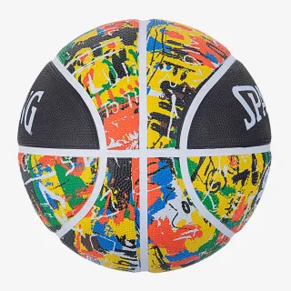 Spalding KOŠ. LOPTA GRAFITTI rainbow 