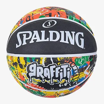 Spalding Lopta KOŠ. LOPTA GRAFITTI rainbow 