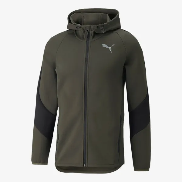 Puma Majica s kapuljačom na patent Evostripe Full-Zip Hoodie 