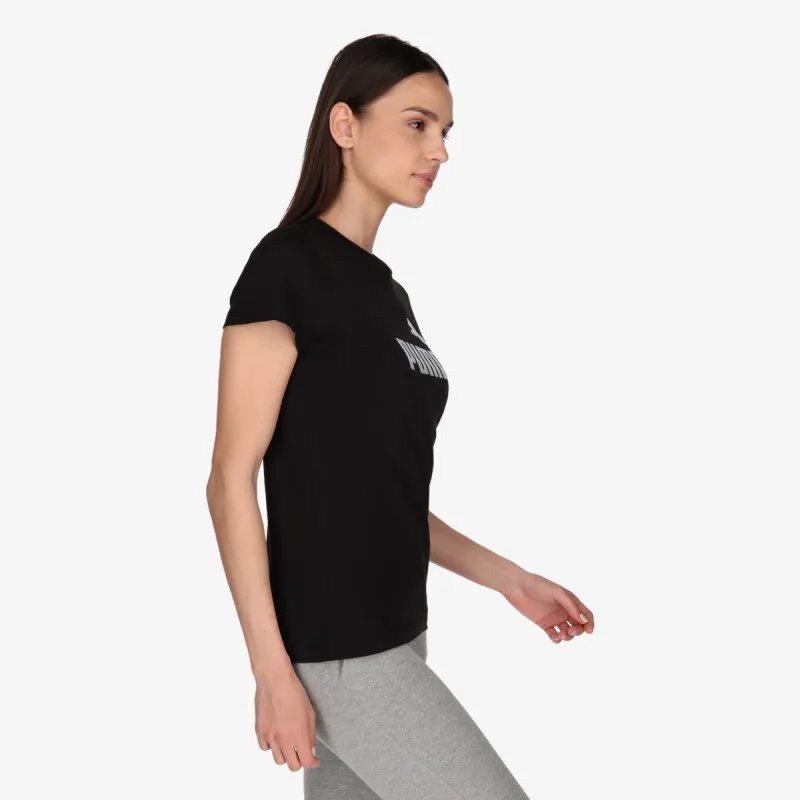 Puma ESS+ Metallic Logo Tee 