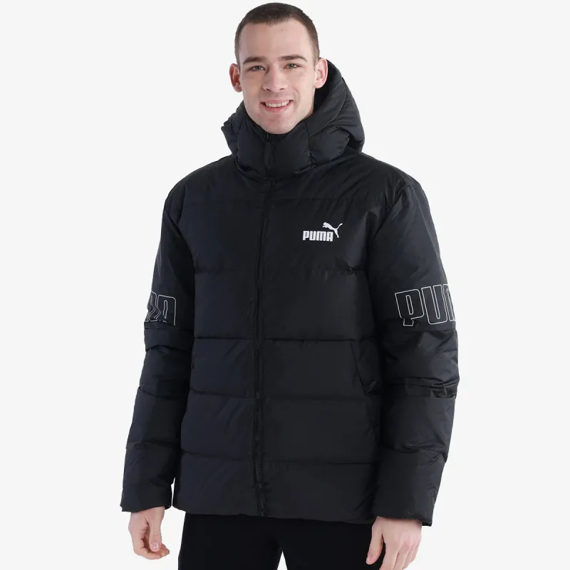 Puma PUMA POWER HOODED DOWN PUFFER 