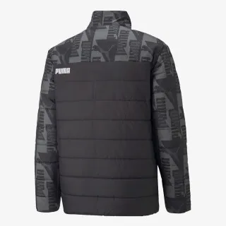 Puma ESS+ PADDED AOP JACKET PUMA BLACK
