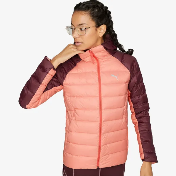 Puma PACKLITE HOODED DOWN JACKET CARNATION PI