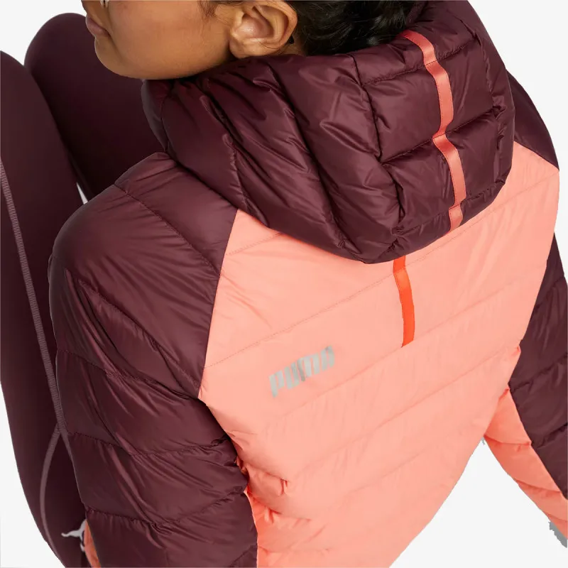 Puma PACKLITE HOODED DOWN JACKET CARNATION PI