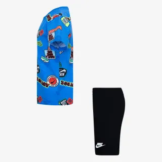 Nike NKB B NSW AOP FT SHORT SET 