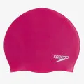 Speedo Plain Moulded Silicone Cap 