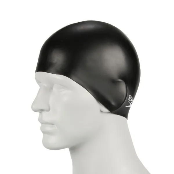 Speedo Plivačka kapa MOULDED SILICONE CAP JU BLACK 