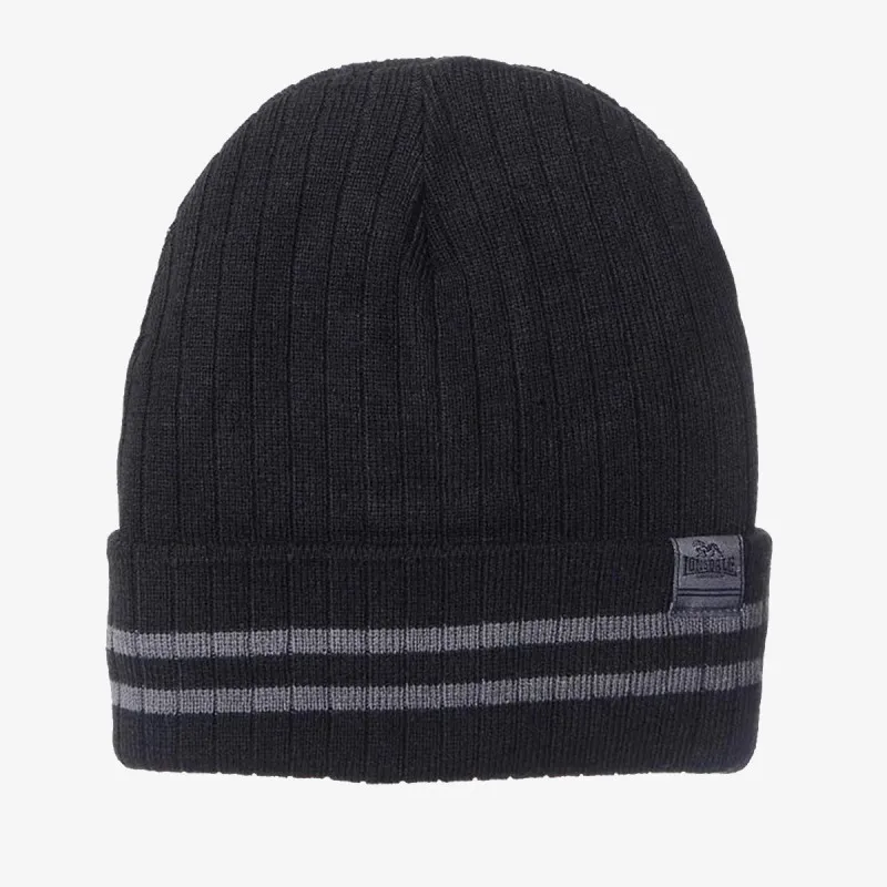 Lonsdale LONSDALE TURNUP HAT JN 71 BLACK JUNIOR 
