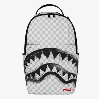 SPRAYGROUND RED STENCIL SHARK BACKPACK 