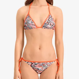 Puma PUMA SWIM WOMEN AOP SIDE TIE BRIEF 1P WH 
