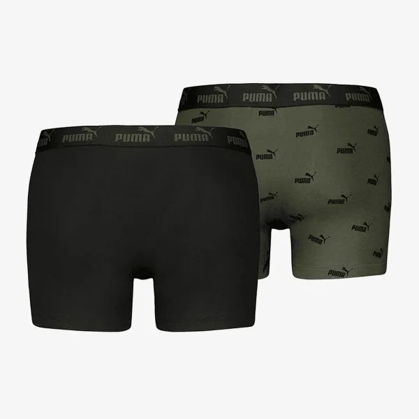 Puma PUMA ELEMENTS MEN LOGO PRINT BOXERS 2P 
